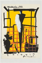 Exposition Aki Kuroda - Cosmogarden Galerie Depardieu Affiche