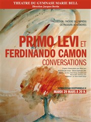 Primo Levi et Ferdinando Camon conversations Thtre du Gymnase Marie-Bell - Grande salle Affiche