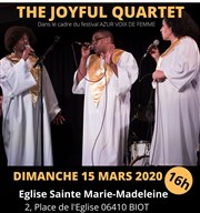 Joyful Gospel Quartet | Festival Azur Voix de Femmes Eglise Sainte Marie-Madeleine Affiche