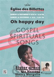 Gospel, Spiritual & Songs | Sister Grace & The Message Eglise des Billettes Affiche