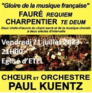 Choeur et Orchestre Paul Kuentz : Faure Requiem / Charpentier Te Deum | Etel Eglise Notre-dame Des Flots Affiche
