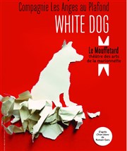 White dog Le Mouffetard Affiche