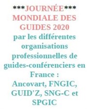 Journée Mondiale des guides 2020 : Le Quartier Latin, la ville des étudiants | Par Soazig Le Guevel Mtro Saint-Michel Affiche