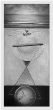 Exposition Alain Lestié : Par moments Galerie Depardieu Affiche
