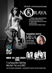 Noraya en concert avec en première partie Mina Rare Gallery Affiche