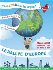 Rallye d'Europe 2018 Association Kidilangues Affiche