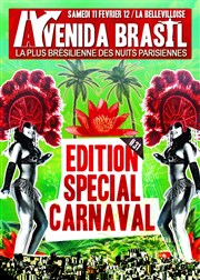 Avenida Brasil Spécial Carnaval La Bellevilloise Affiche