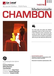 Mademoiselle Chambon Le Local Affiche