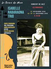 Isabelle Rabaraona Trio La Scne de Nice Affiche