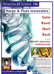 Harpe & Flute traversière Eglise Sainte Marie des Batignolles Affiche