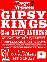Concert des Vendanges 2017 | avec les Gipsy Kings Parc du chteau de Srige Affiche
