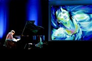 Couleur tango : piano peinture | Frédérique Nalpas Au Chat Noir Affiche