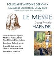 Le Messie de Haendel Eglise Saint-Antoine des Quinze-Vingts Affiche