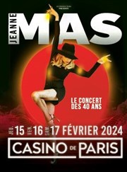 Jeanne Mas Casino de Paris Affiche