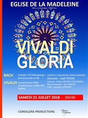 Vivaldi Gloria Eglise de la Madeleine Affiche