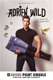 Adrien Wild dans La vraie vie d'un magicien Le Grand Point Virgule - Salle Majuscule Affiche