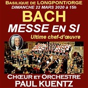 Bach messe en si Basilique de Longpont-sur-Orge Affiche