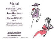 Le charme du Bel canto ! Temple du Pentmont Luxembourg Affiche