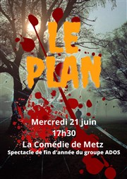 Le plan La Comdie de Metz Affiche