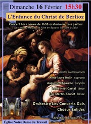 Berlioz : l'Enfance du Christ Eglise Notre-Dame du Travail Affiche