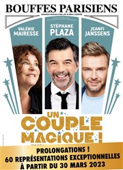 Un couple magique | avec Stéphane Plaza, Valérie Mairesse, Jeanfi Jeanssens Théâtre des Bouffes Parisiens Affiche