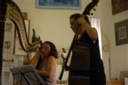 Duos contrebasse & harpe Bateau Daphn Affiche