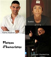 Plateau avec Bamba, Laurent et Pierre Contrepoint Café-Théâtre Affiche
