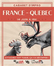 Cabaret d'impro : France - Québec Spotlight Affiche