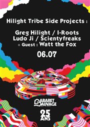 Hilight Tribe Side Projects Cabaret Sauvage Affiche
