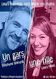 Stéphane Ghirardi et Laura Millet dans Un Gars Une Fille L'Imprimerie Affiche