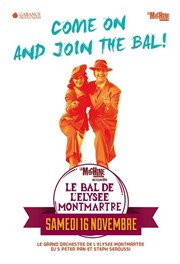 Le Bal de l'Elysée Montmartre La Machine du Moulin Rouge Affiche