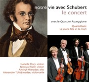 Quatuor Arpegionne : concert Schubert Eglise Saint Martin Affiche