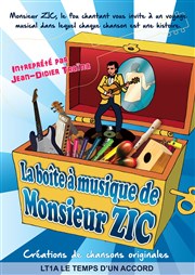 La Boîte à musique de Monsieur Zic Café Théâtre le Flibustier Affiche