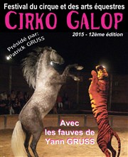 Festival Cirko Galop | Spectacle de cirque jeunes talents Chapiteau Cheval Art Action Affiche