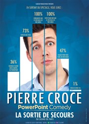 Pierre Croce dans PowerPoint Comedy La sortie de Secours ( petite salle du Casino de Paris ) Affiche