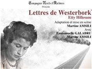 Lettres de Westerbork d'Etty Hillesum La Chapelle de l'Oratoire Affiche