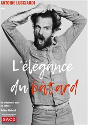 Antoine Lucciardi dans L'élégance du bâtard Théâtre à l'Ouest Caen Affiche