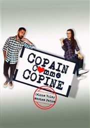 Céline Volay et Maxime Fabre dans Copain comme copine Café Théâtre de l'Accessoire Affiche
