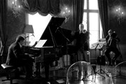 Giovanni Mirabassi, Flavio Boltro, Glenn Ferris dans Air Trio Sunside Affiche