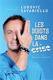 Ludovic Savariello dans Les doigts dans la crise Café théâtre de la Fontaine d'Argent Affiche
