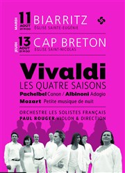 Vivaldi / Albinoni / Pachelbel / Mozart | Par l'Orchestre les Solistes Français Eglise Saint Nicolas Affiche