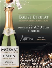25ème Symphonie de Mozart et Symphonie 45 de Haydn (les adieux) Eglise Etretat Affiche