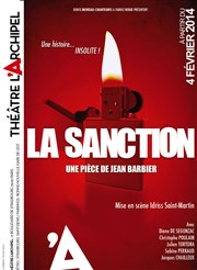 La Sanction L'Archipel - Salle 2 - rouge Affiche