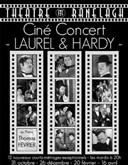 Ciné-concert Laurel & Hardy Thtre le Ranelagh Affiche
