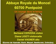 Un voyage dans le temps Abbaye Royale du Moncel Affiche