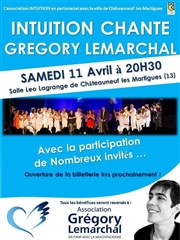 Intuition chante Grégory Lemarchal | 7ème edition Salle Lo Lagrange Affiche