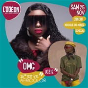 Omg + Jozie | 35ème Festival Africolor L'Odon Affiche