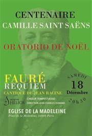 Concert Hommage Camille Saint-Saëns Eglise de la Madeleine Affiche