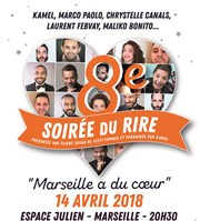 8ème soirée du rire : Marseille a du coeur Espace Julien Affiche