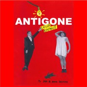 Mr Jean et Mme Jeanne dans Antigone Couic Kapout Café Théâtre de Tatie Affiche